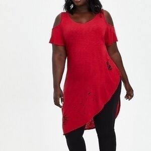 NWT Torrid size 1 DCComics asymmetrical top